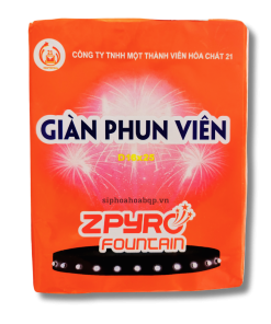 Pháo Hoa Giàn Phun Viên Ống cao Z121 Bộ Quốc Phòng