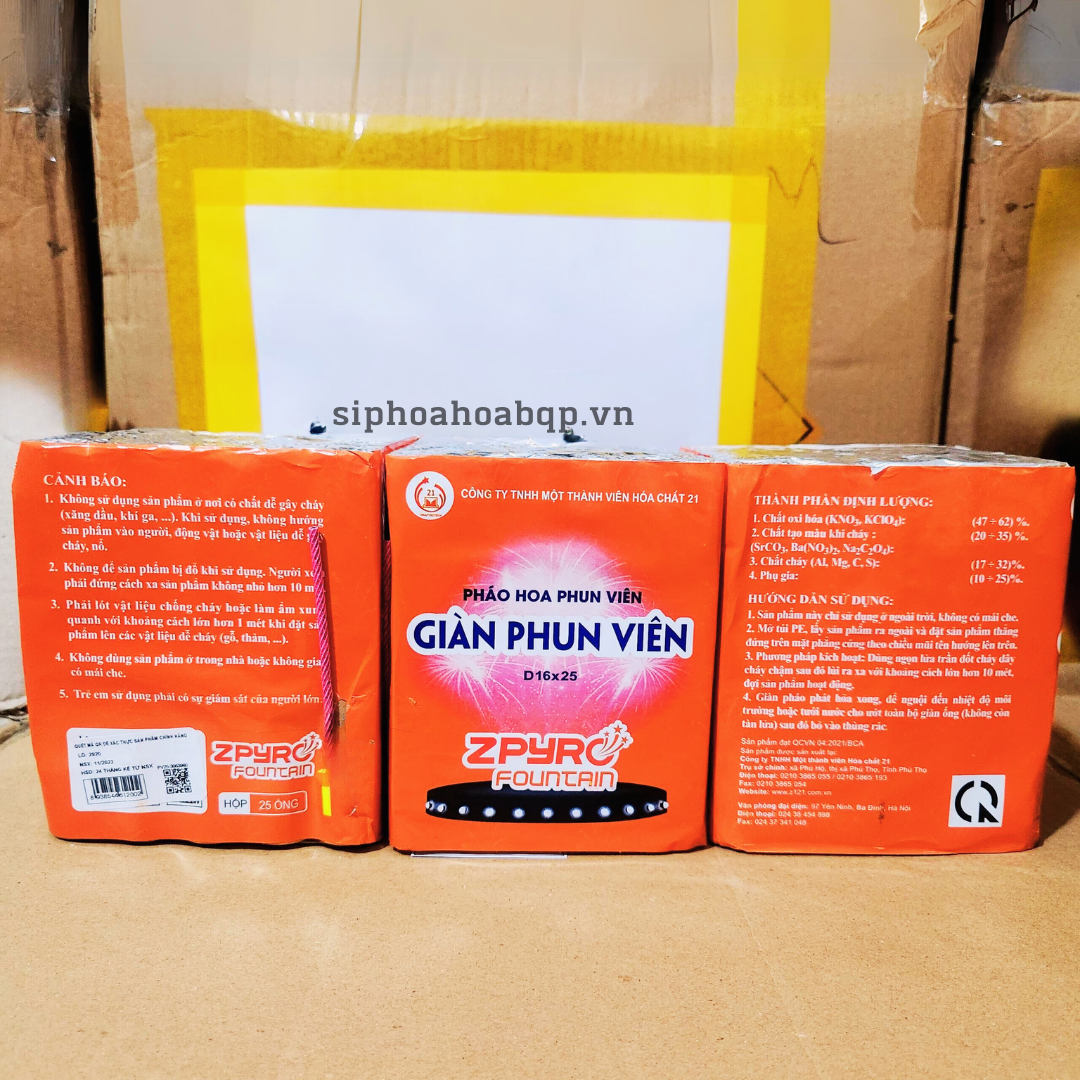 Sỉ thùng Giàn Phun Viên