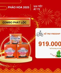 Combo Lộc Phát Pháo Hoa Bộ Quốc Phòng